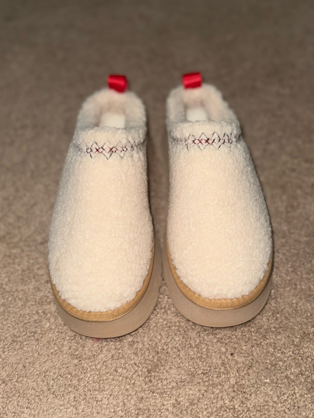 Slip-On Shoes in Cream by Ccocci